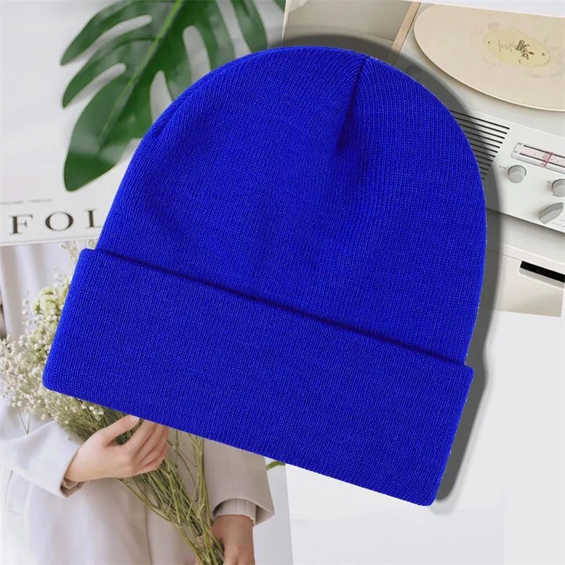 Custom Knit Beanie with Cuff 13