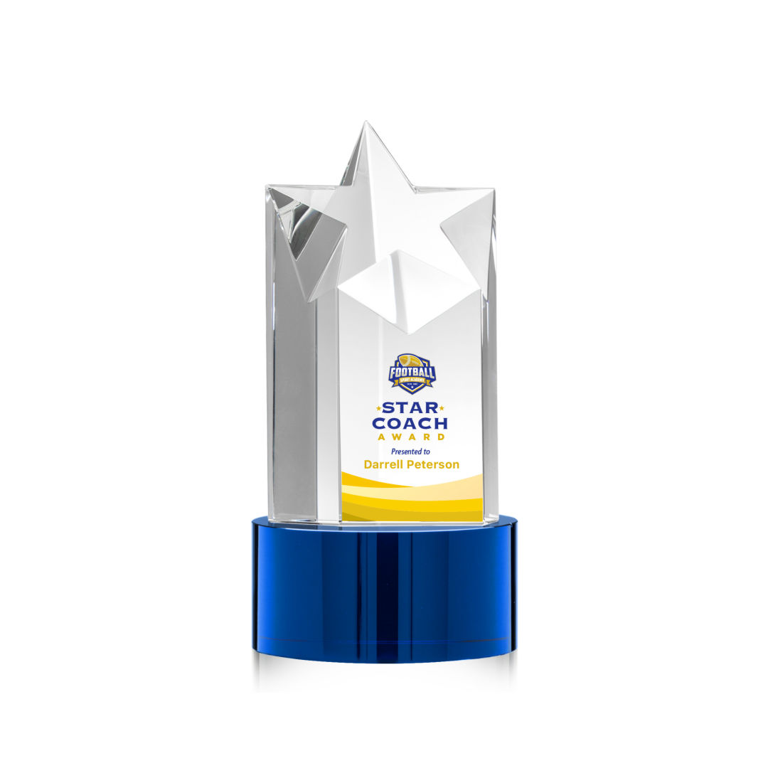 Berkeley VividPrint™ Award on Marvel Base - Blue 13