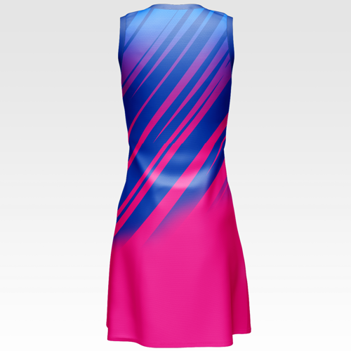 Women's Full Sublimation Premium Netball Dress - PolySpandex 2