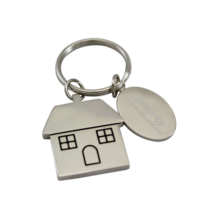 House Shaped Key Tag (Key Chain, Keychain, Key chains) 2