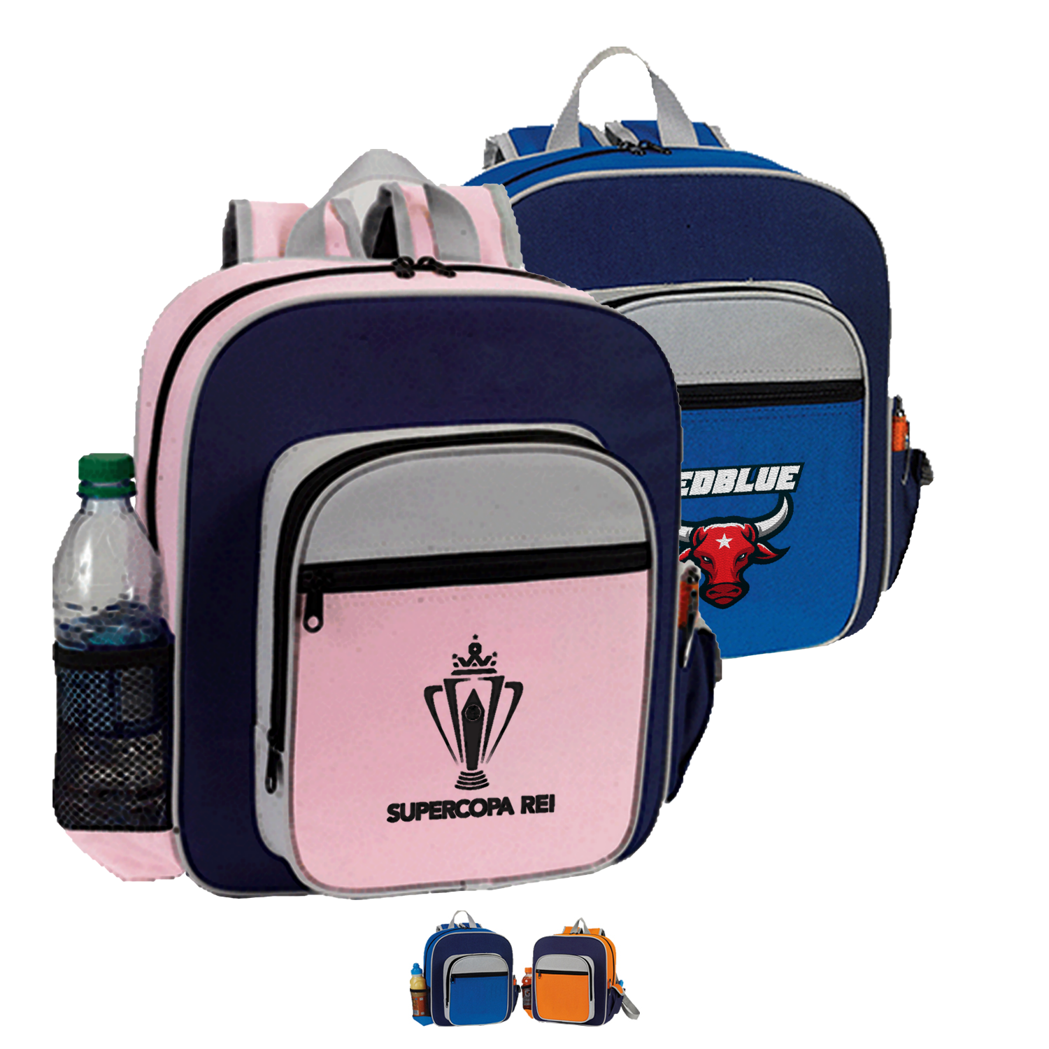 Premium Kids Multi-Compartment Backpack (11” x 12.5” x 4.5”) 1