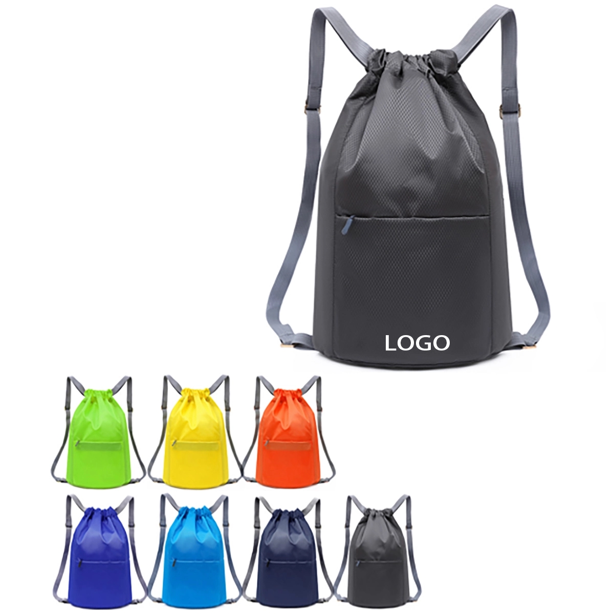 Drawstring Backpack Bag Sport Gym Sackpack 1