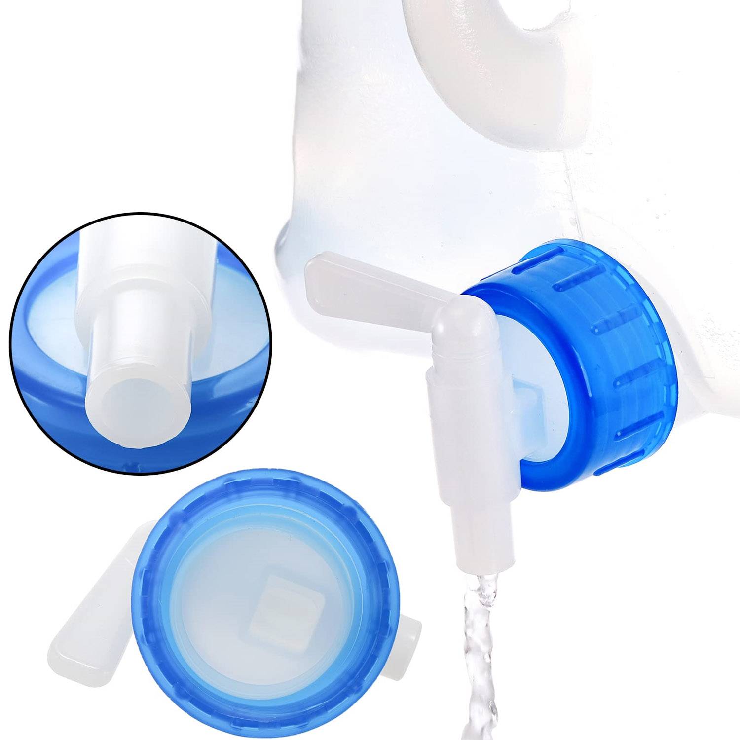 Portable Transparent Camping Water Storage Carrier Jug 6