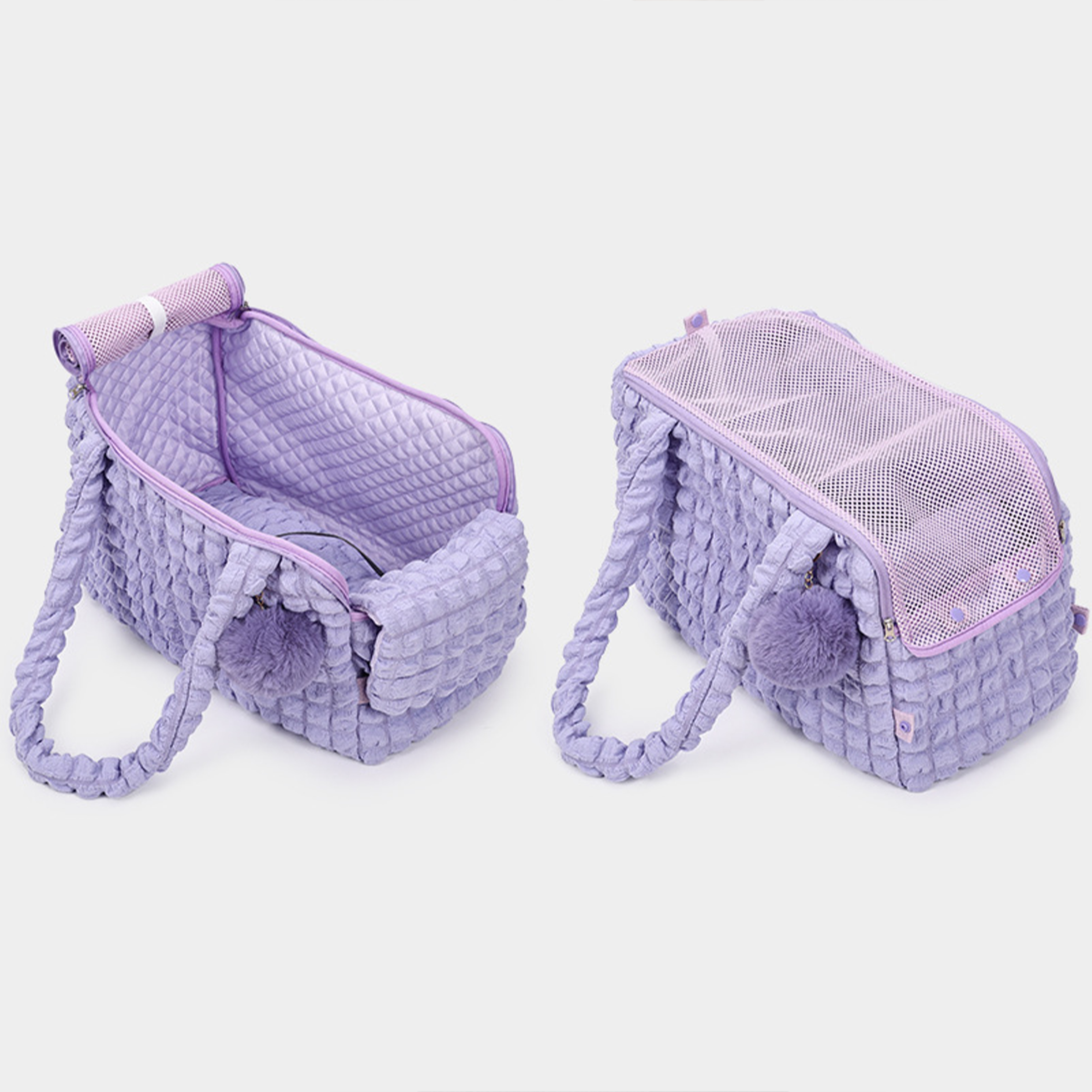 Polyester Portable Crossbody Breathable Cat Bag 3