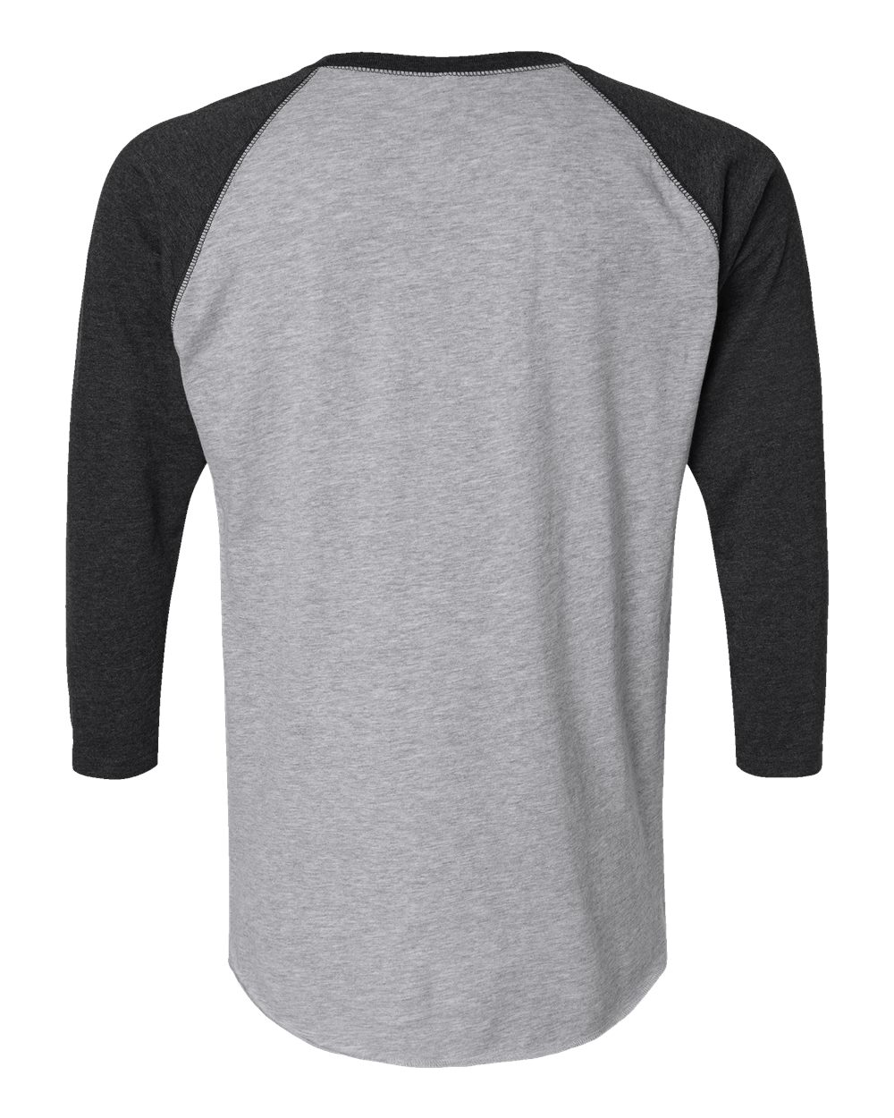 Unisex Baseball Fine Jersey Three-Quarter Sleeve Tee - 6930 60