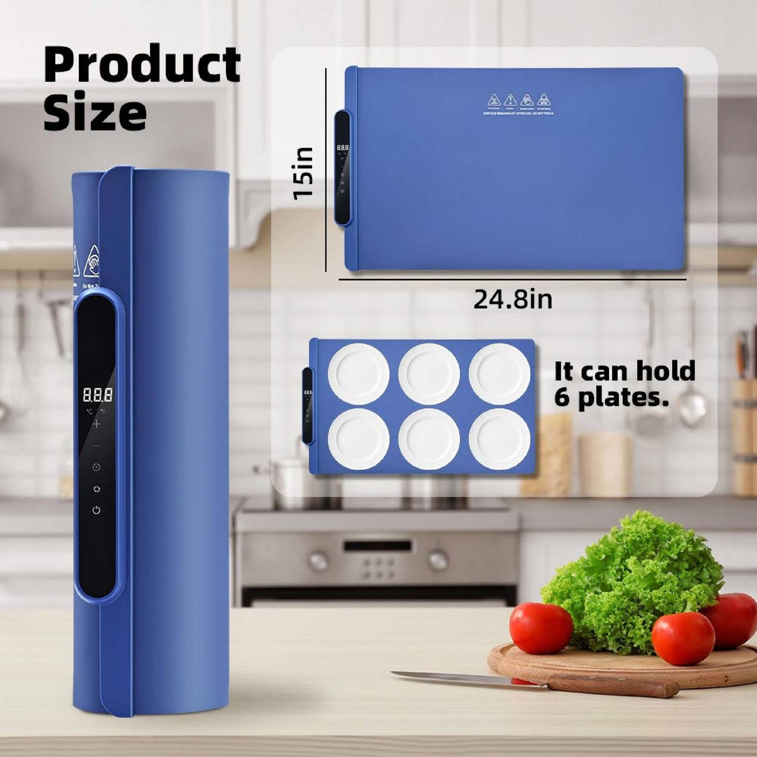 Smart Heating Silicone Place Mat 5