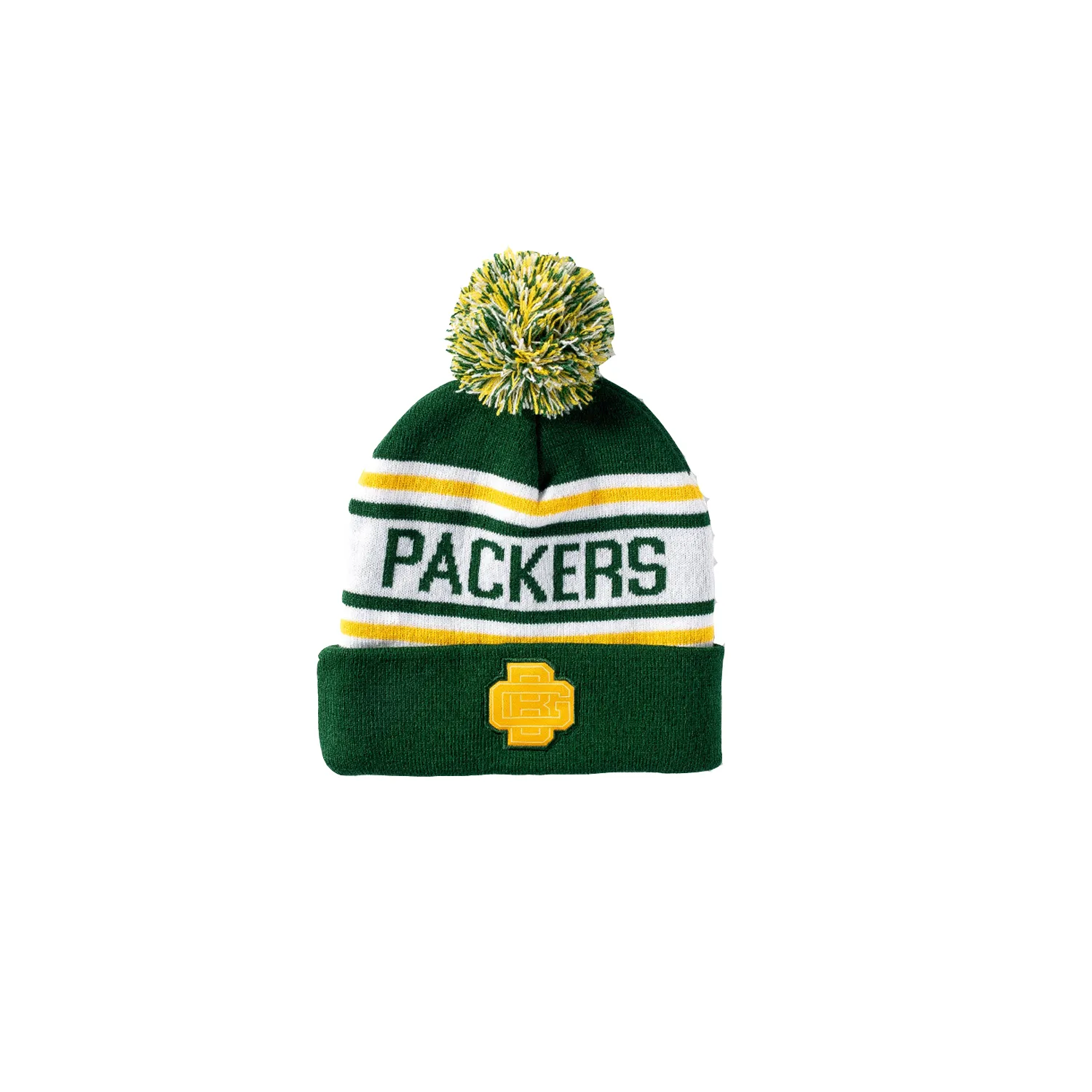 Knit Beanie w/Cuff & Pom 4