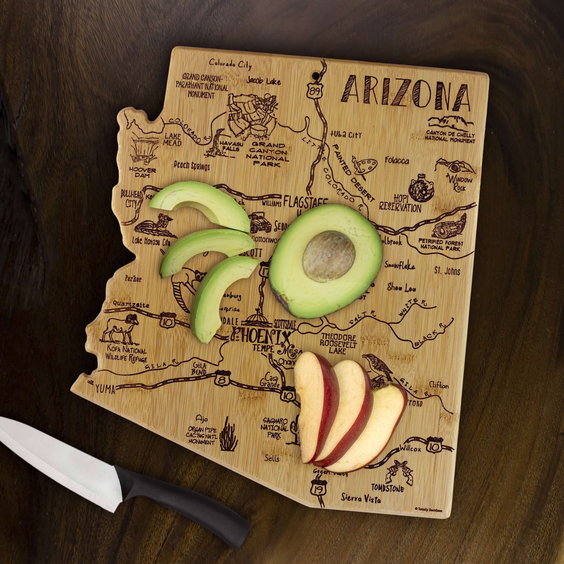 Destination Arizona Cutting & Serving Board 10