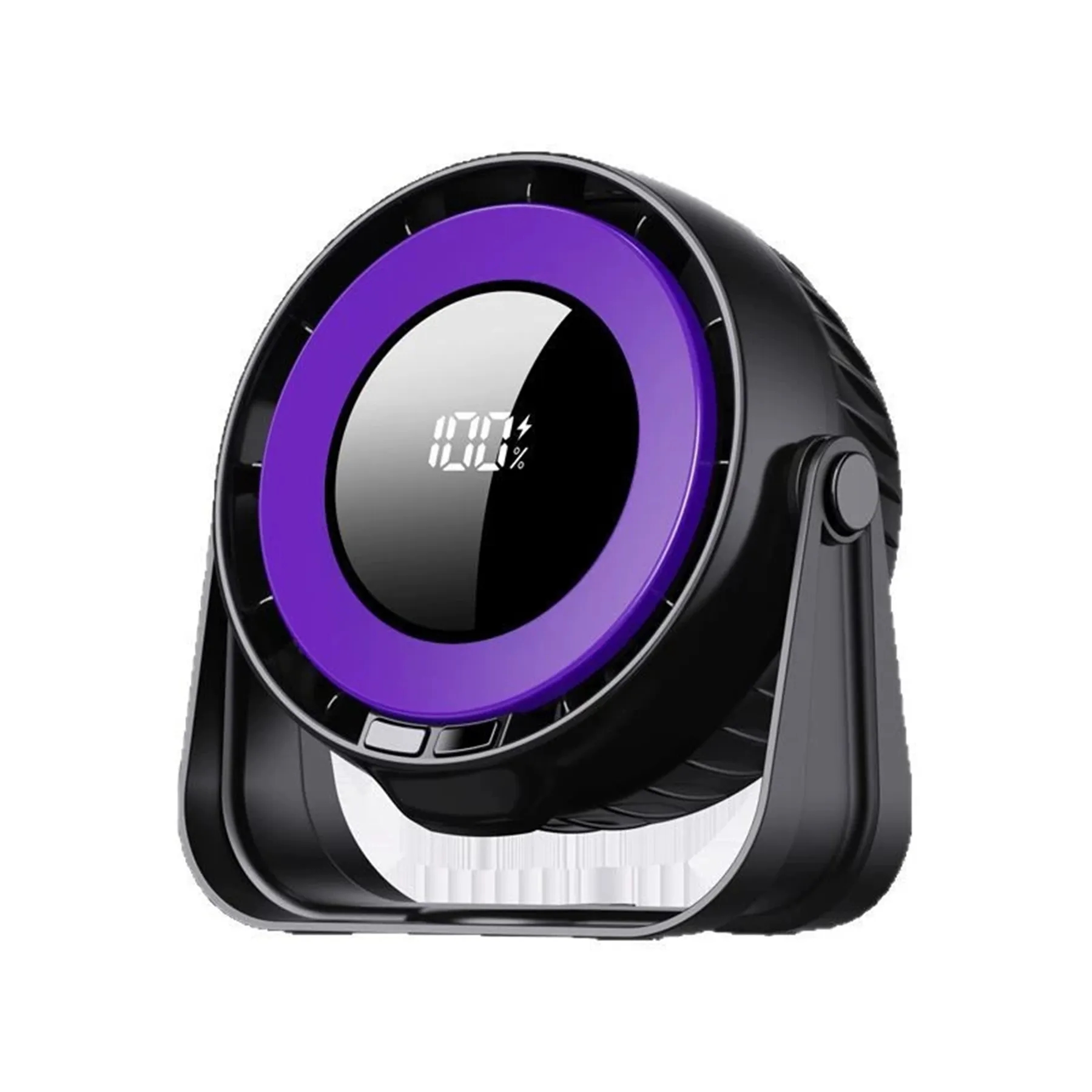 4000 mAh Rechargeable 100 Gears Table Fan with LED Display 4
