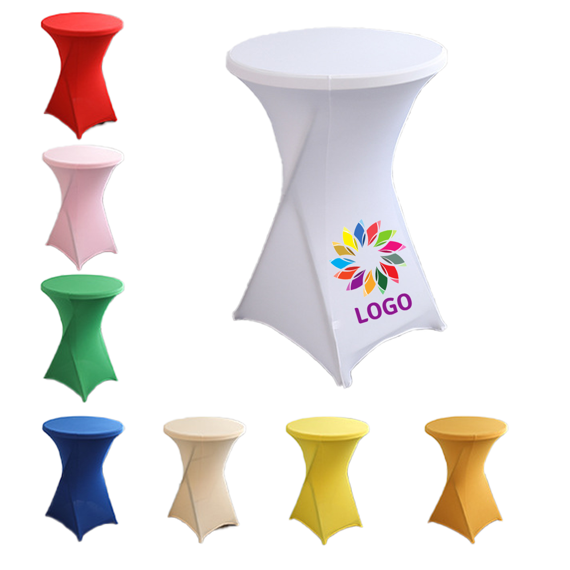 Elastic Round Table Cover 4