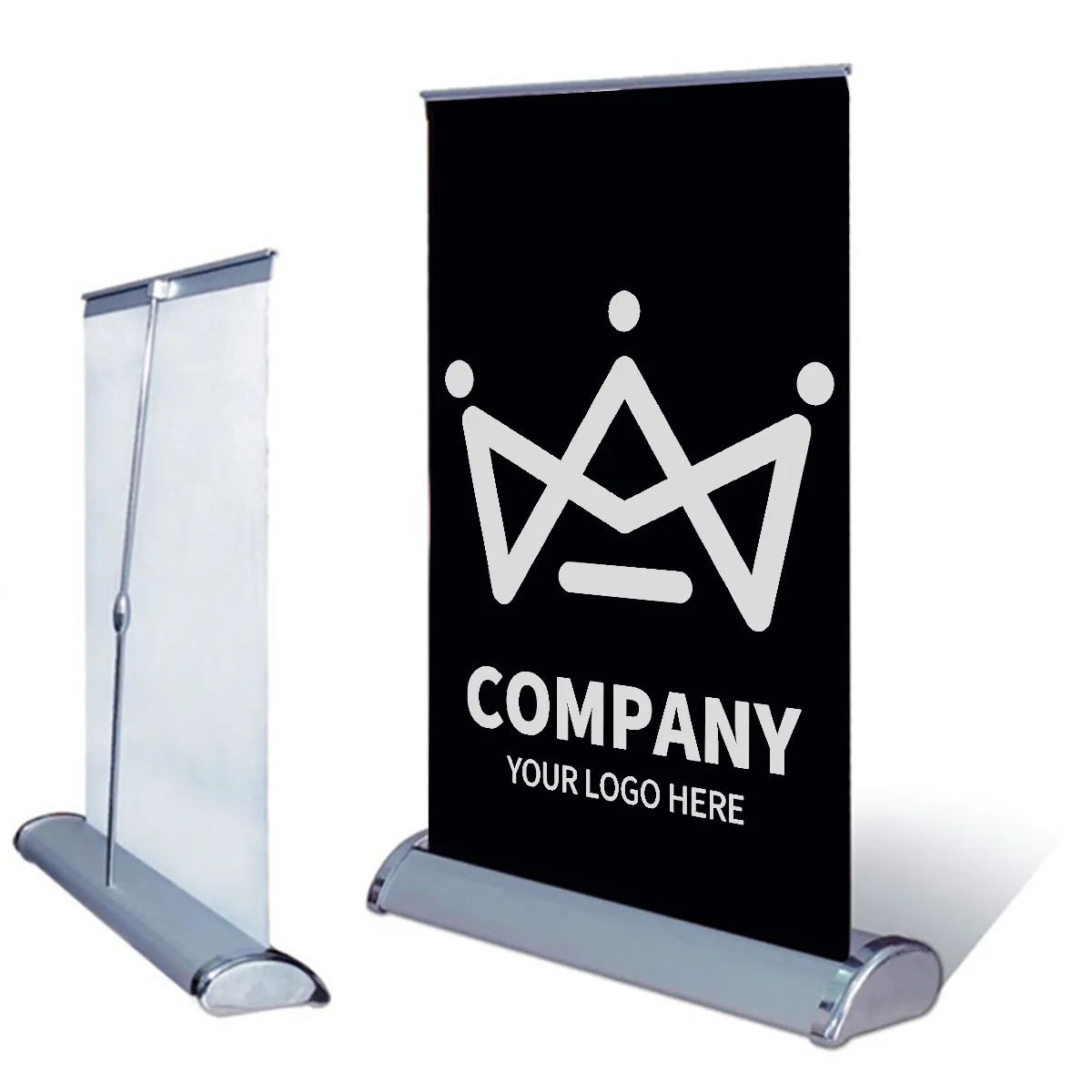 Mini Table Top Retractable Roll Up Banners Stand 2