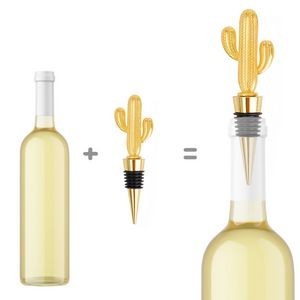 Trendy Cactus Wine Cork Bottle Stopper 5