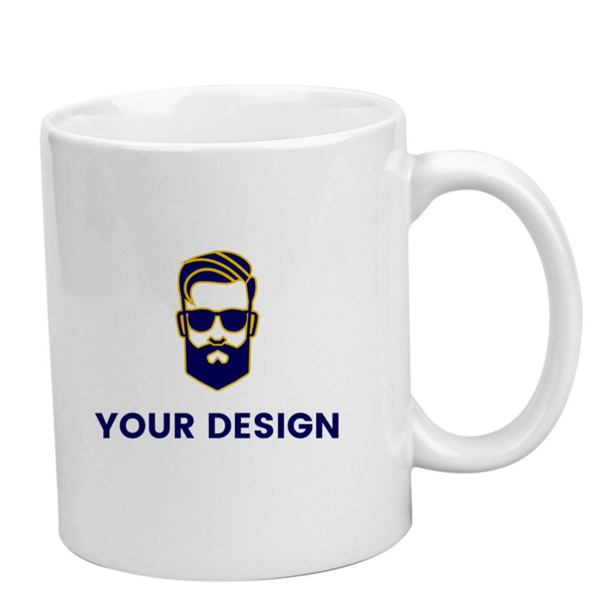 11 oz. Traditional Ceramic Coffee Mugs Full Color Print 2