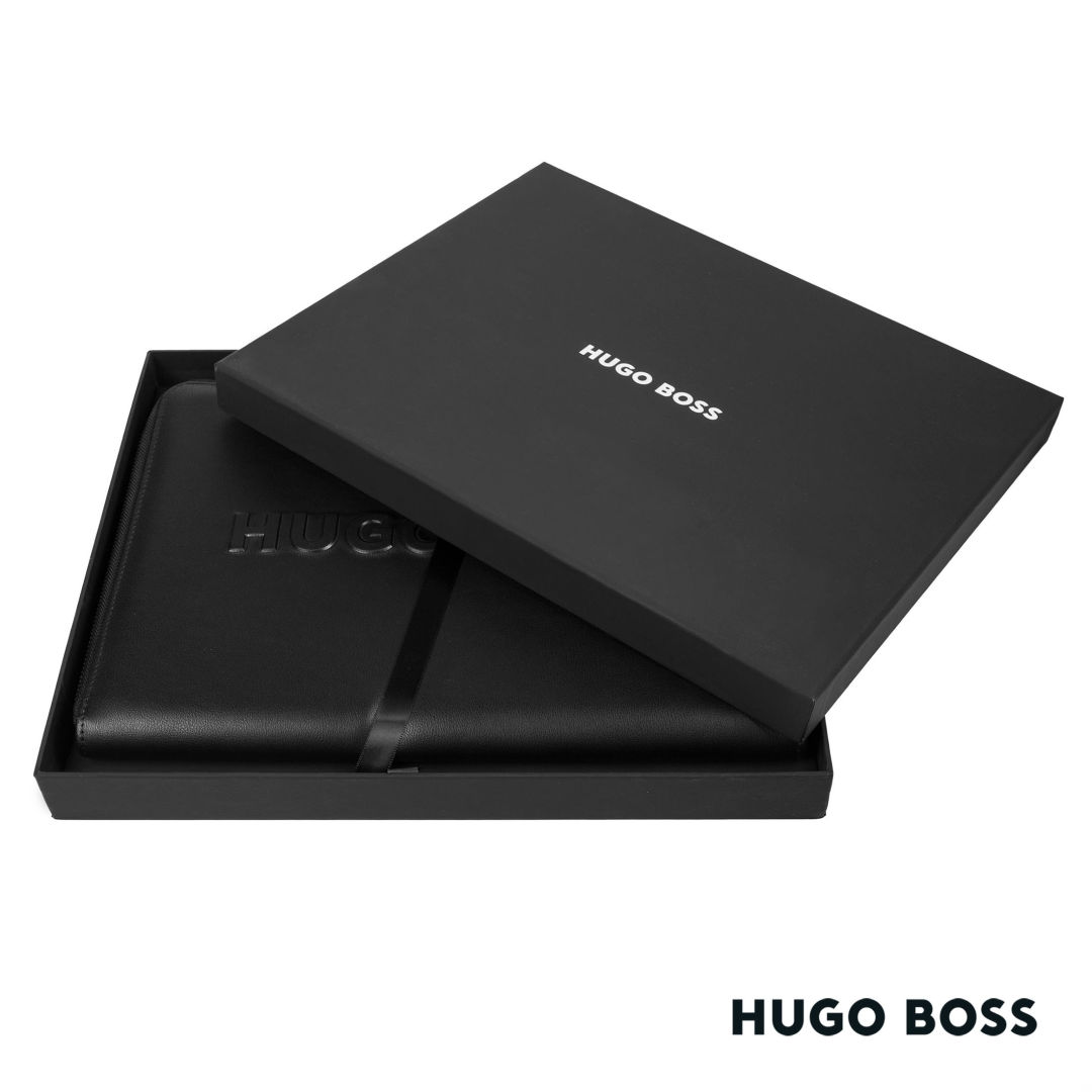 Hugo Boss® Label A4 Conference Zip Folder 3