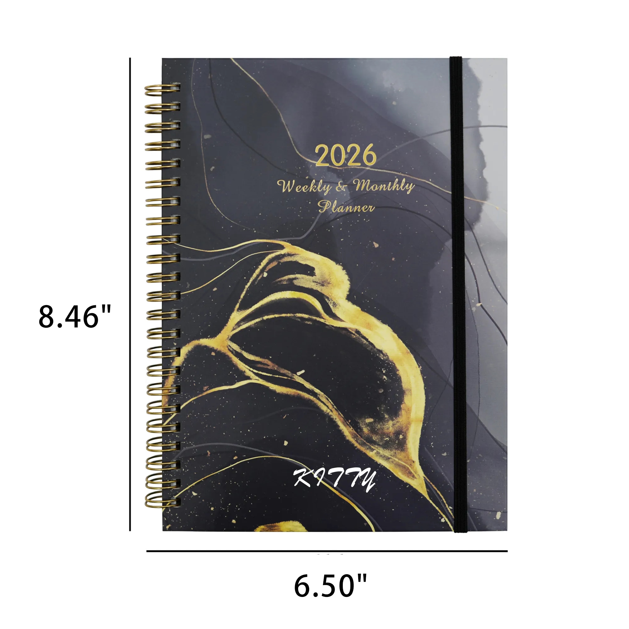 A5 Weekly Planner With Elastic Band 4