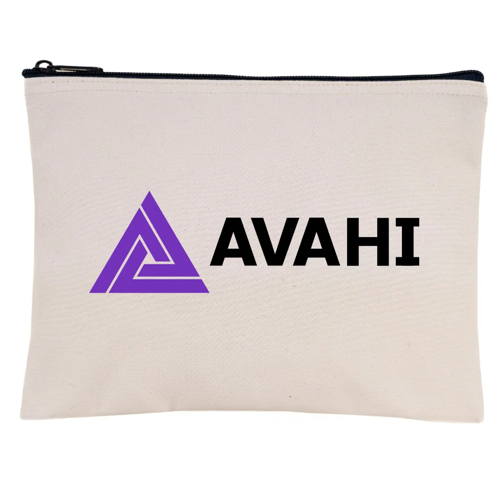 Canvas Zippered Pouch 7