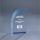 4" x 7" Blue Wave Acrylic Trophy 2