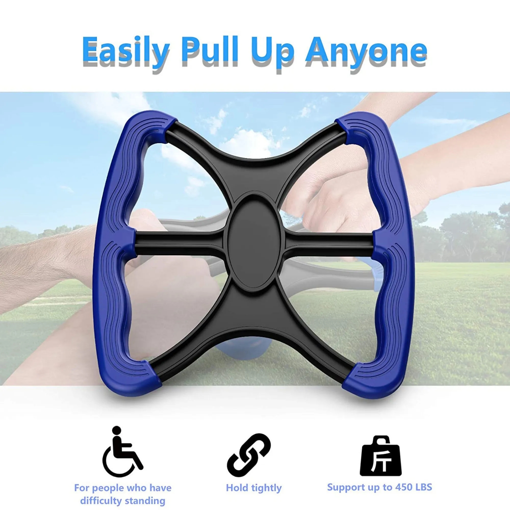 Non-contact elderly assistance standing aid 5