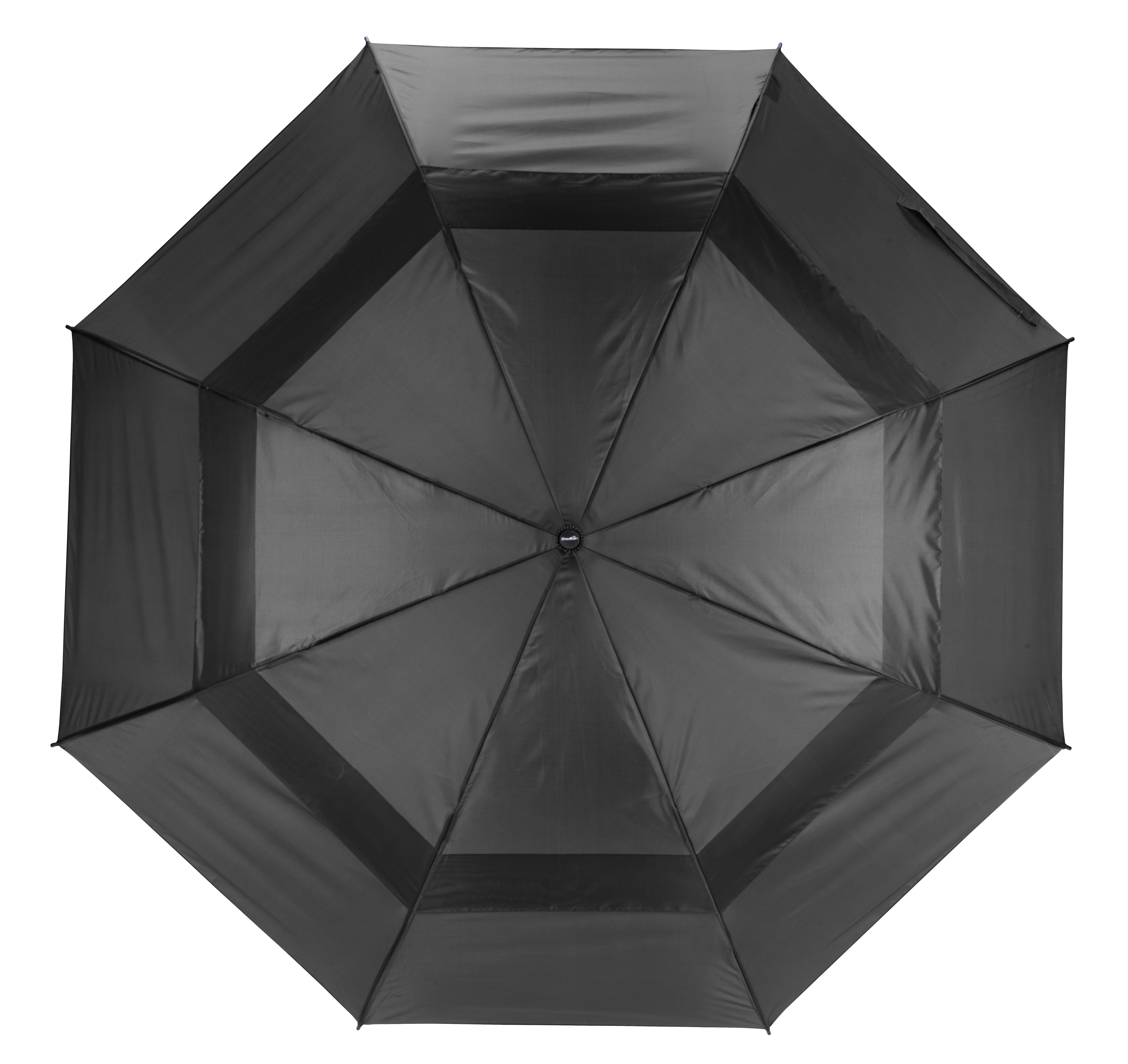 Shed Rain™ Windjammer® 58" Vented Wooden-Handled Auto-Open Jumbo Compact Umbrella 85