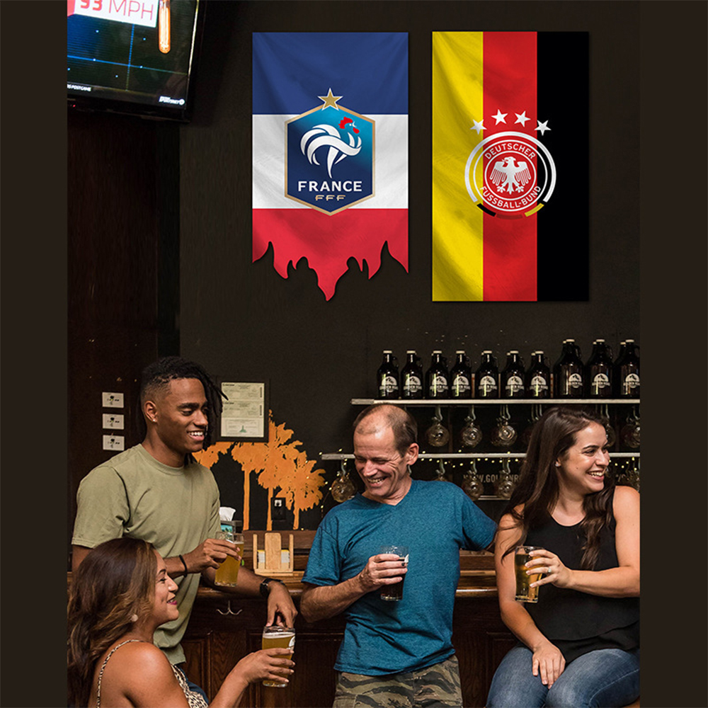 125X75CM Qatar World Cup Hanging Flag 4