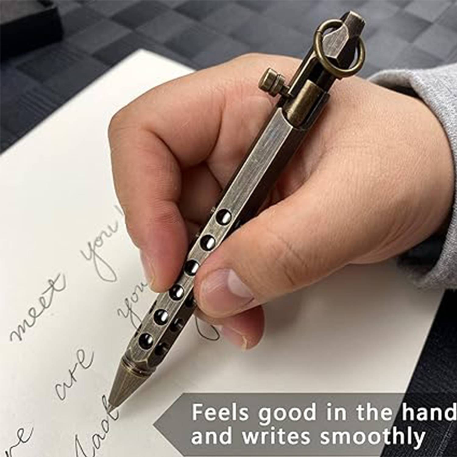 Metal Tactical Pen with Reflls and Clip 4