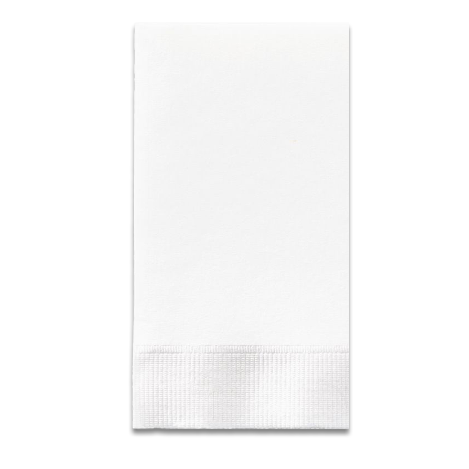 Foil Stamped 3-Ply White Hand Towel 2