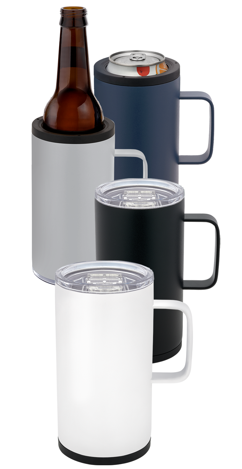 12 oz Urban Peak® 3-in-1 Hassler Vacuum Mug 24