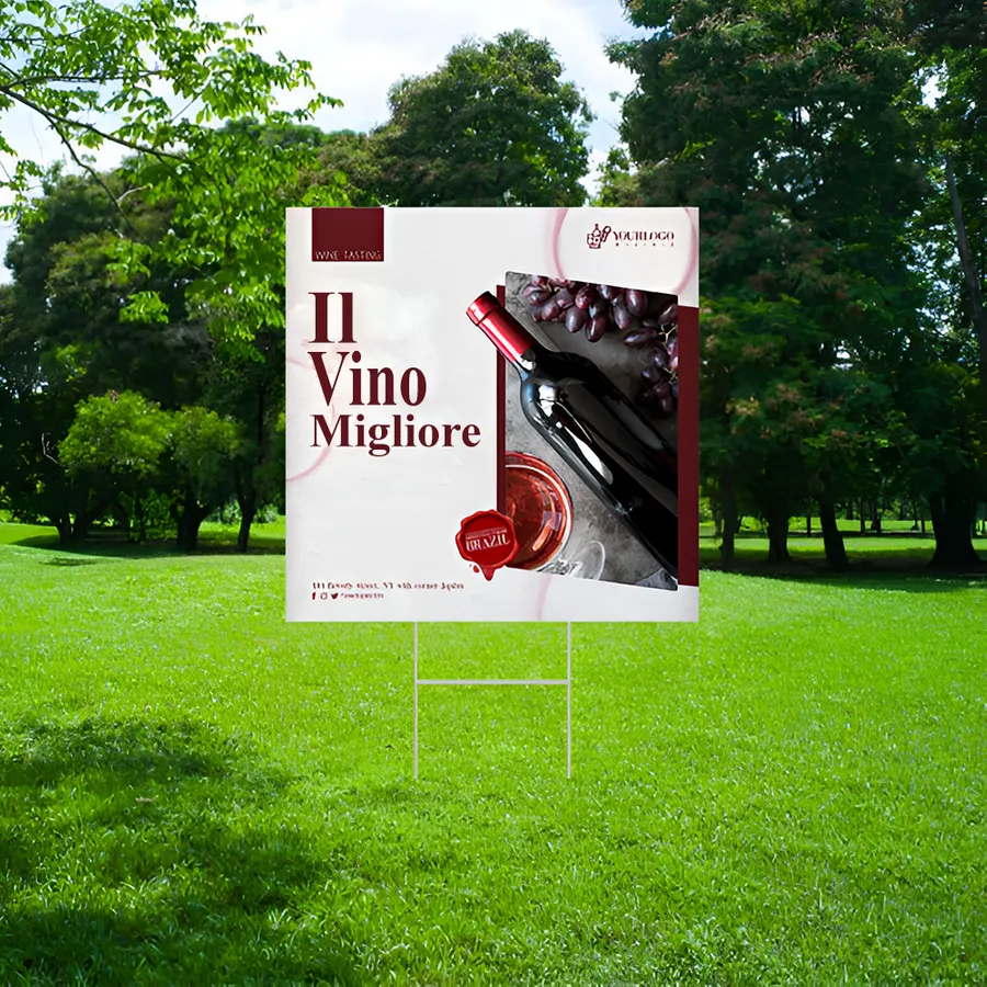 12" X 12" Yard Sign 2