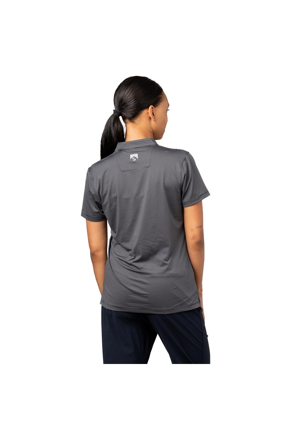 Storm Creek Women's Optimist II Microstripe Short Sleeve Polo