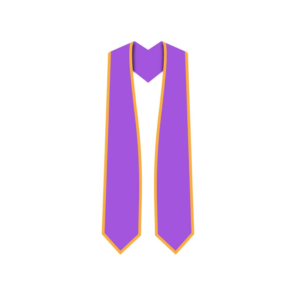 Honorary Graduation Stole - Full-Color Sublimation 60" 2
