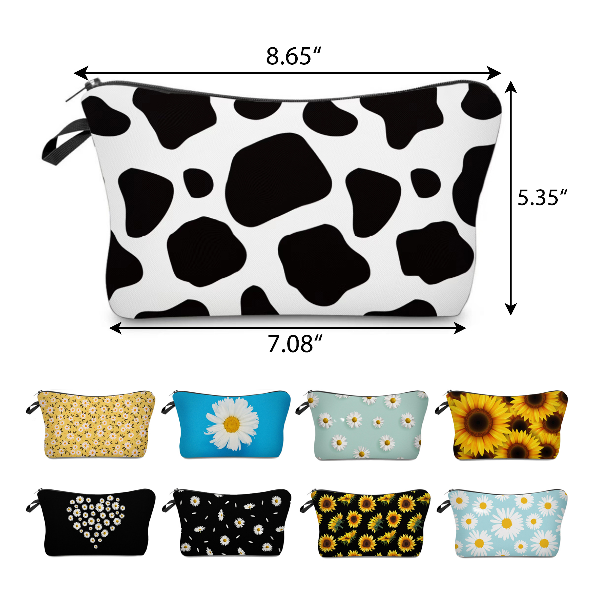 Waterproof Printed Cosmetic Coin Pouch 2