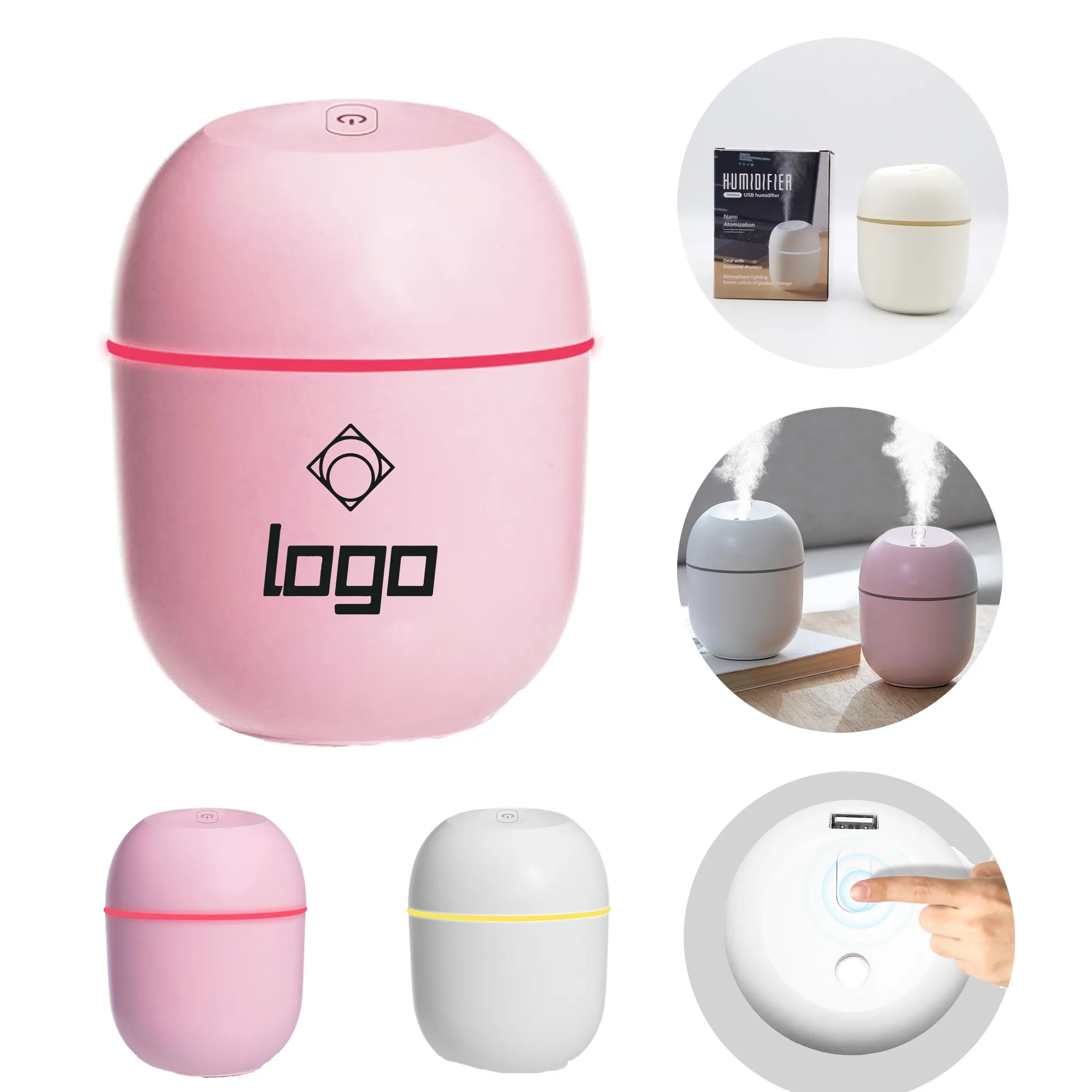 Portable Mini Humidifier For Car And Home 3
