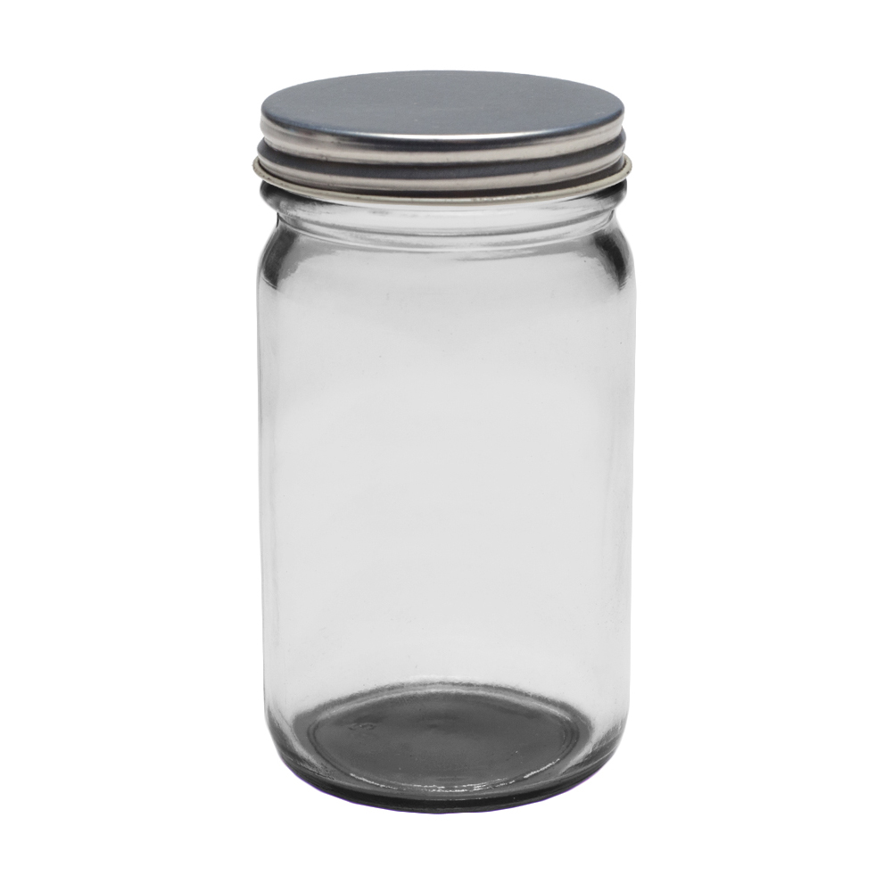 8 oz. Small Mason Jars with Lids 6