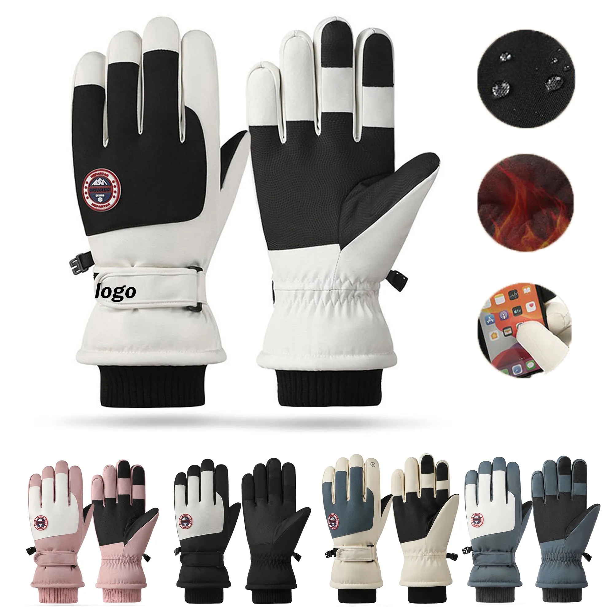 Winter Waterproof Outdoor Snow Warm Gloves 11