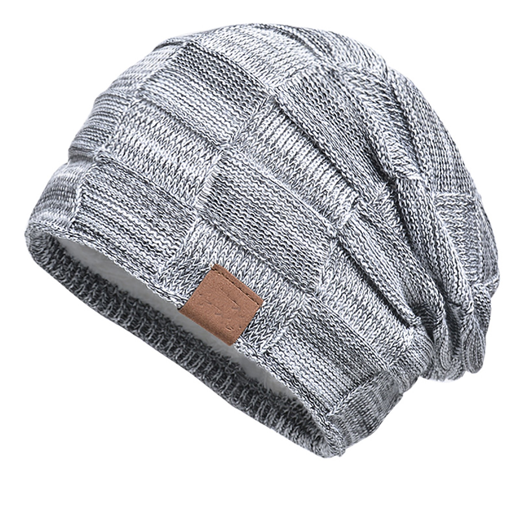 Unisex Winter Warm Thick Slouchy Beanie 4