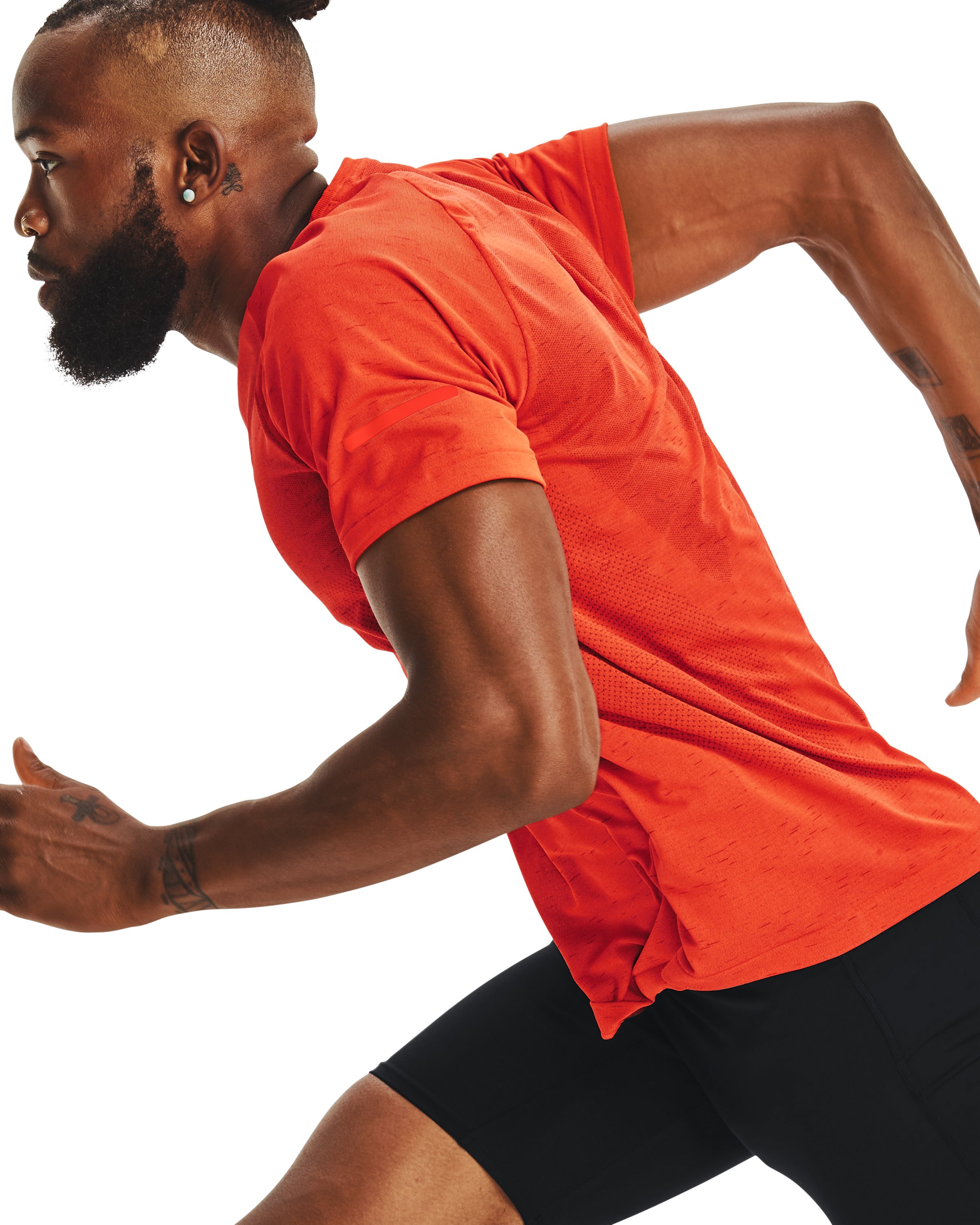 UA Vanish Seamless Run Men's Short Sleeve 7