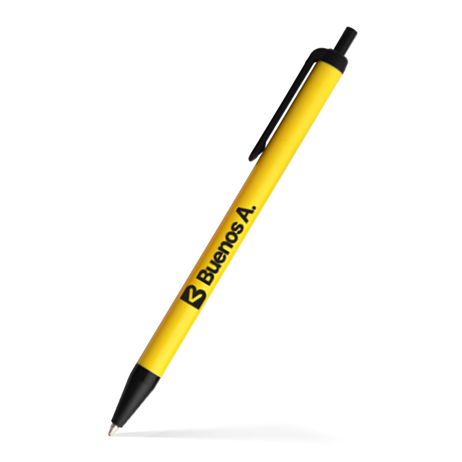 Amber Stick Click Pen 50