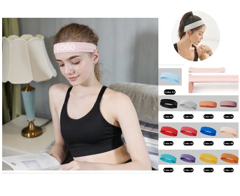 Elastic Polyester Sports Headband 3