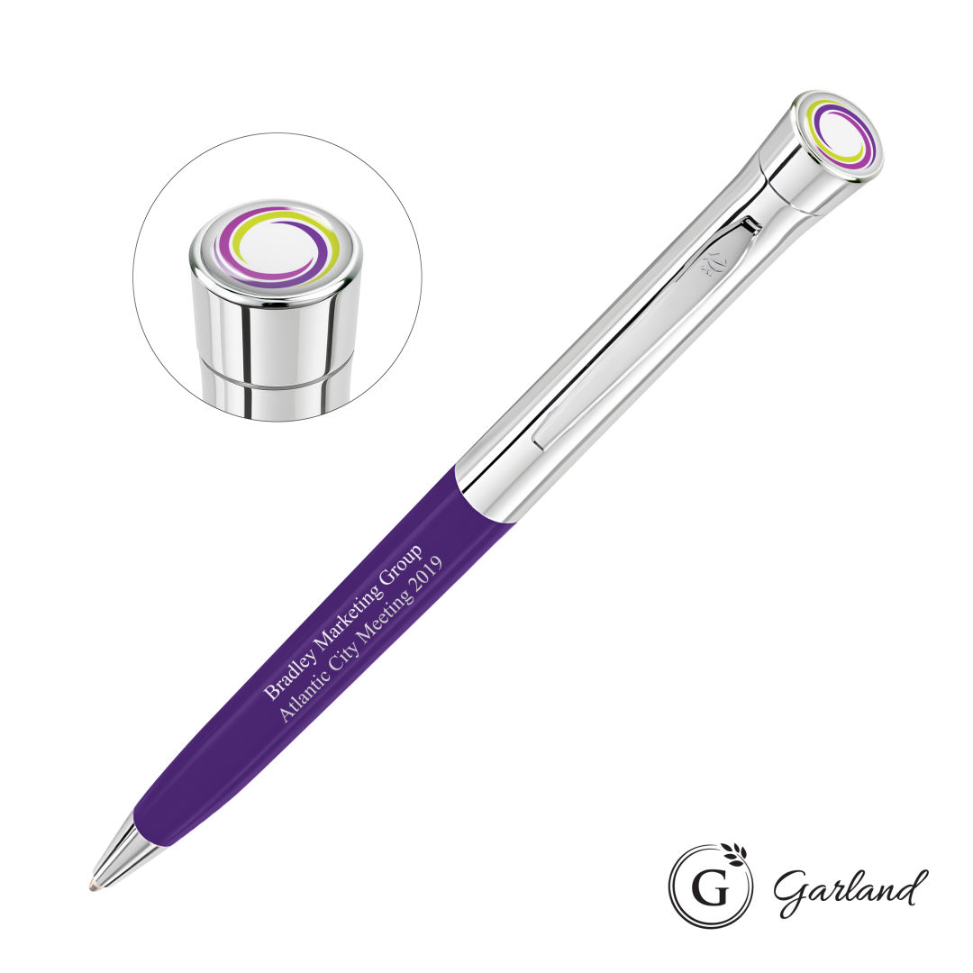 Garland® Founders Custom Ballpoint Pen - Chrome 15