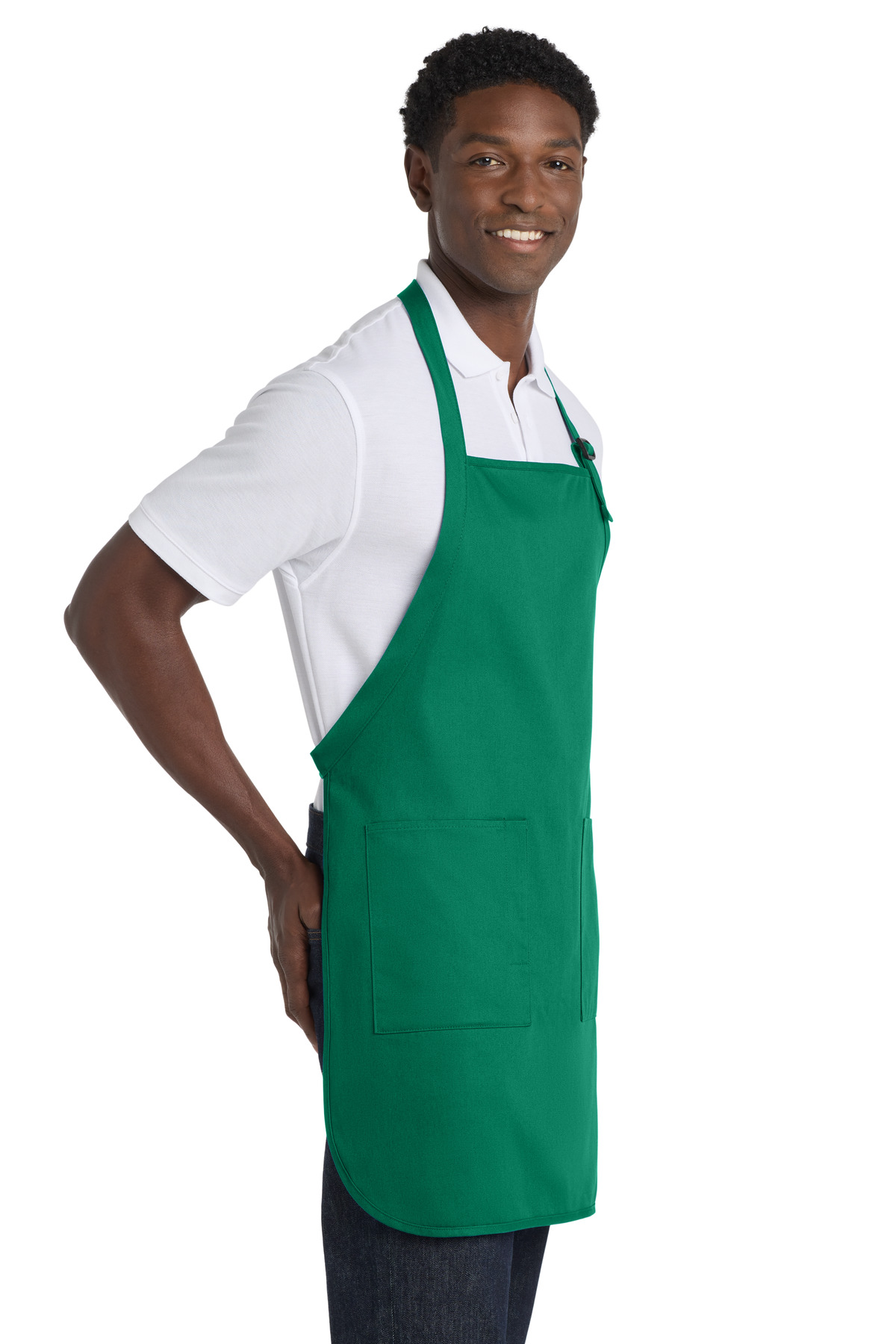 Port Authority Full-Length Apron with Pockets. A500 97