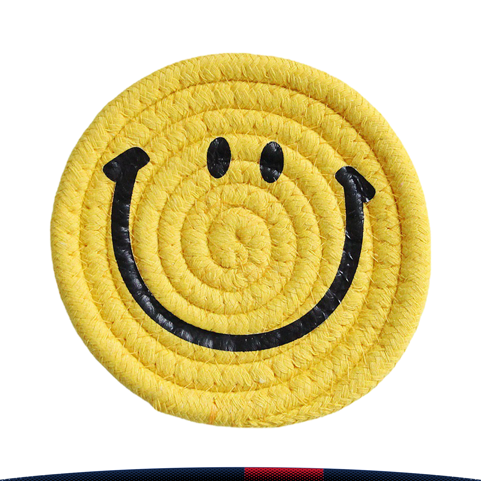 Smiling Face Woven Mat 10