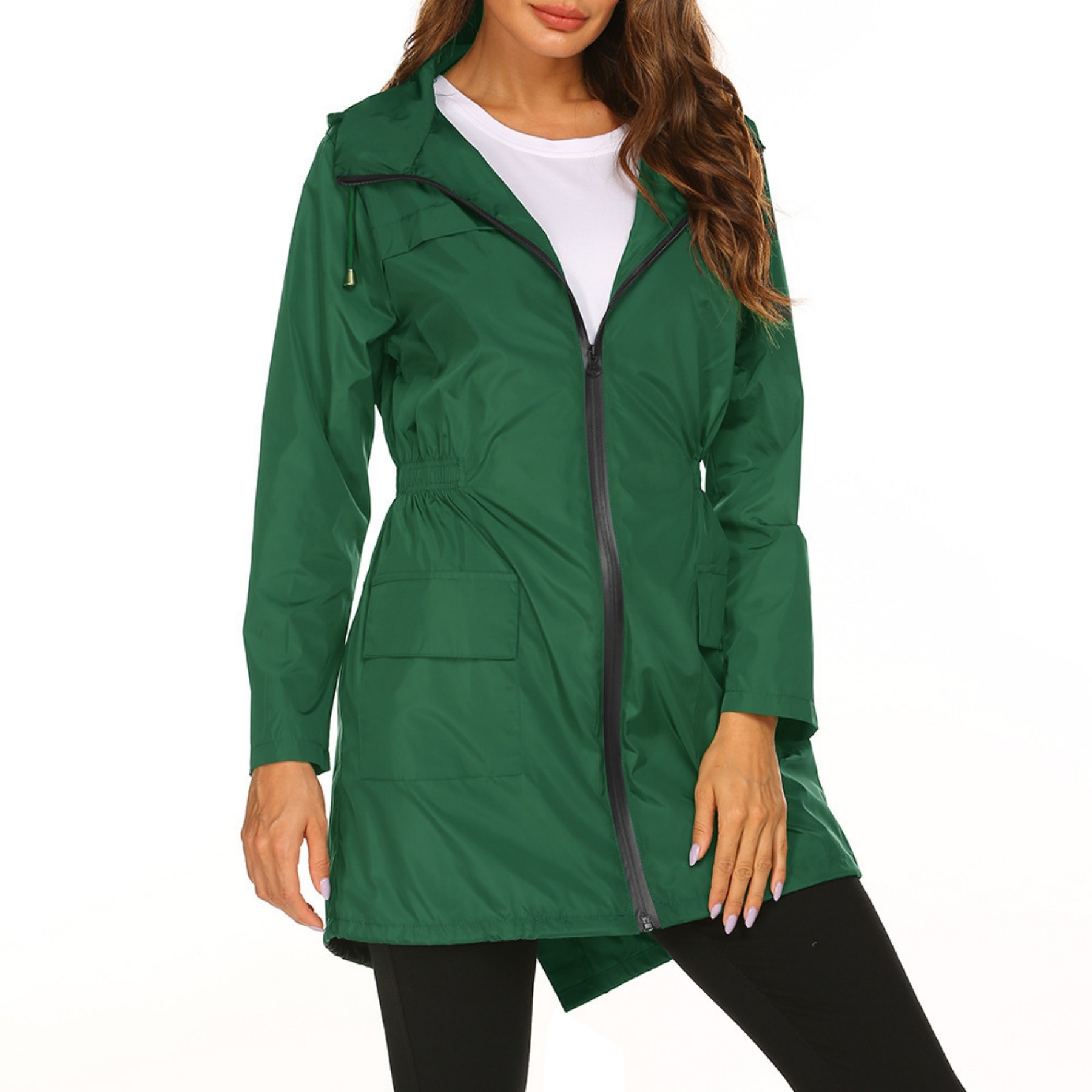 Women Waterproof Rain Jacket 6