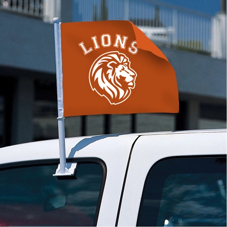 12" x 18" Double Sided, Dye Sub Printed Custom Car Flag 1