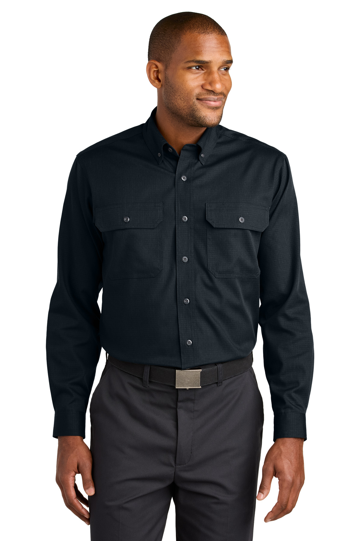 CornerStone Long Sleeve Select Ripstop Shirt CSW174 6