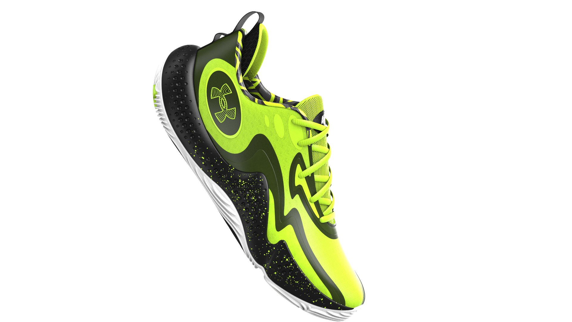 Unisex UA Spawn 5 Let's 3 Basketball Shoes  2