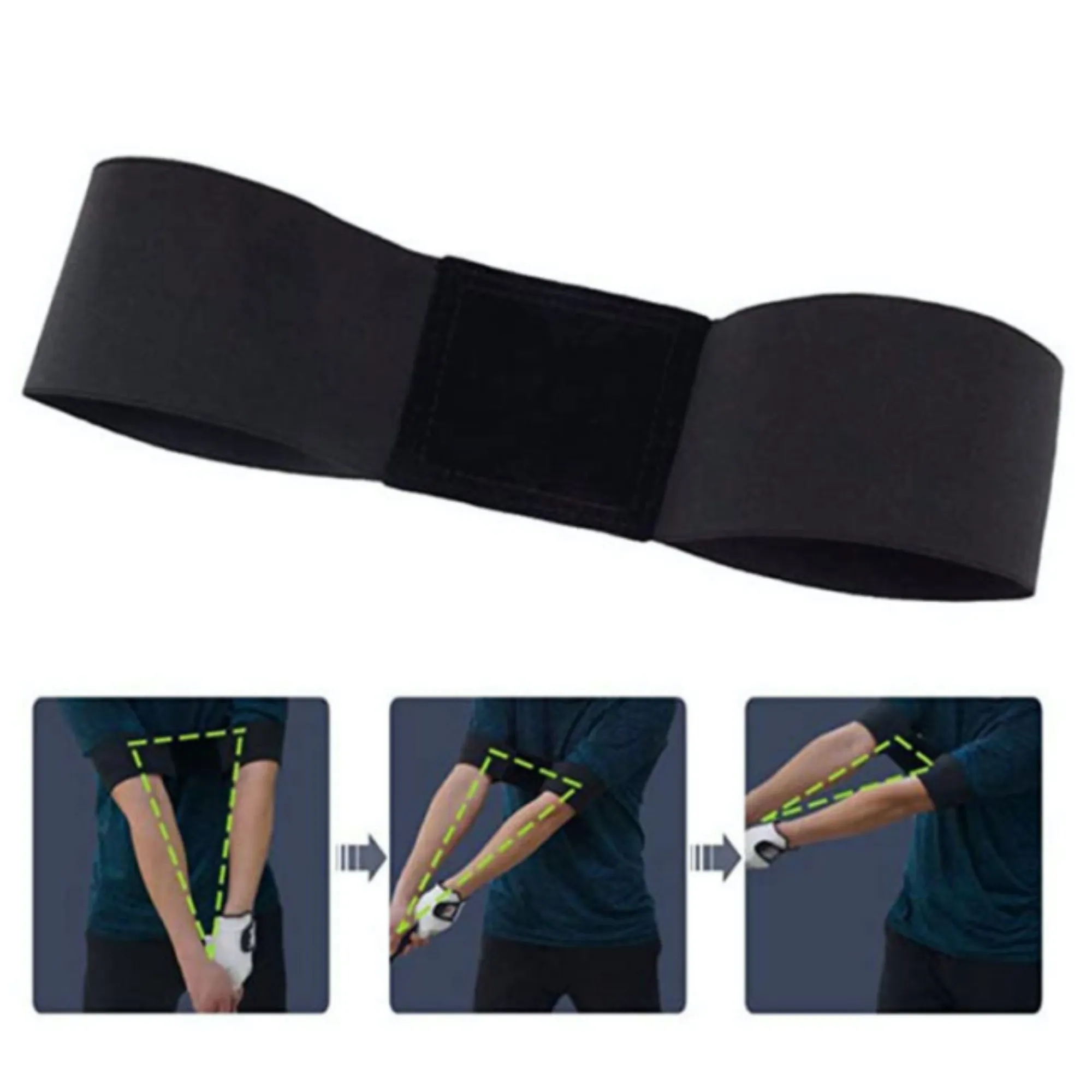 Golf Swing Trainer Aid Arm Band Body Posture Corrector 3