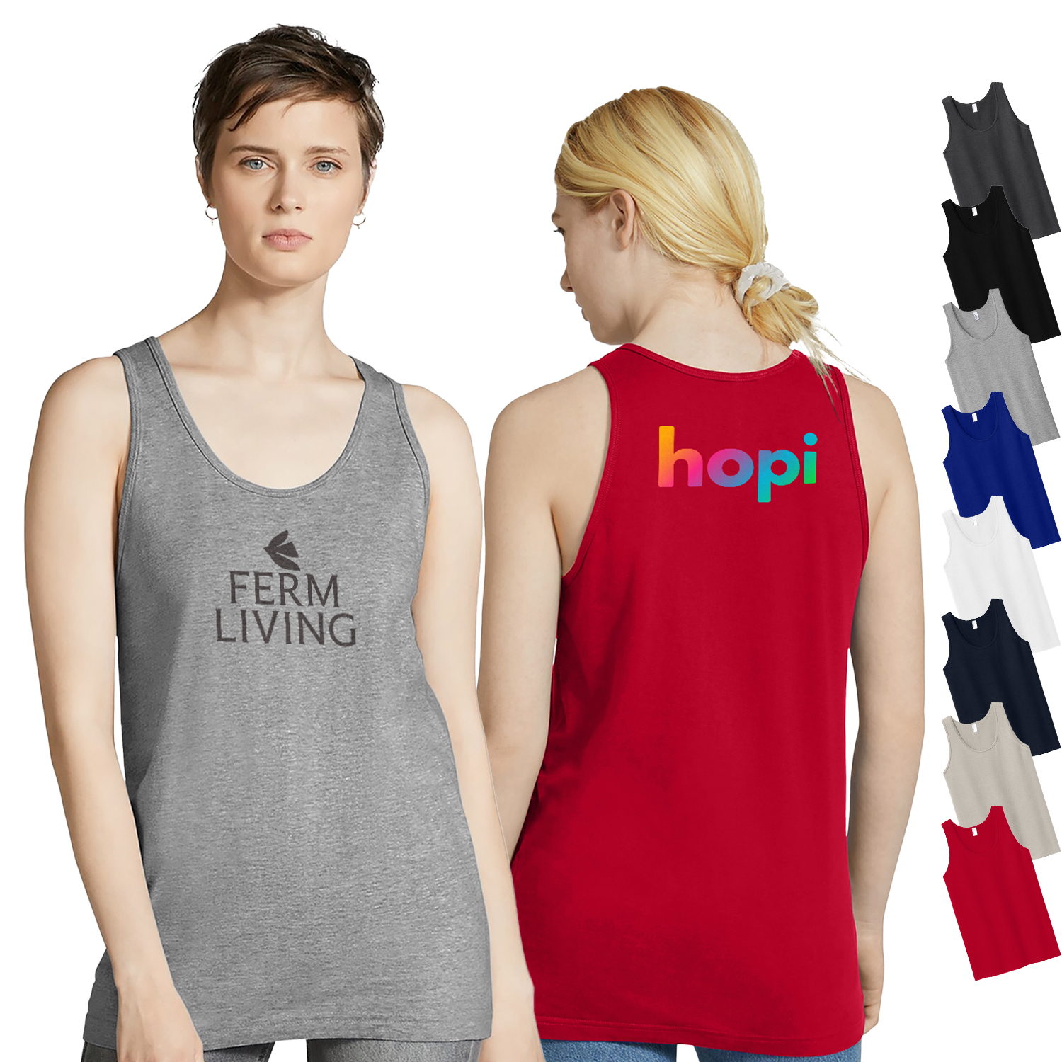 American Apparel® Fine Jersey Unisex Tank 4