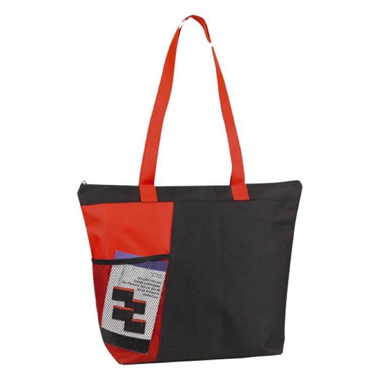 Continental Zip Tote, custom tote bag with logo imprint 4