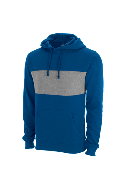 Premium Cotton Blocked Fleece Pullover Hoodie, custom hoodie or sweatshirt with logo imprint 21
