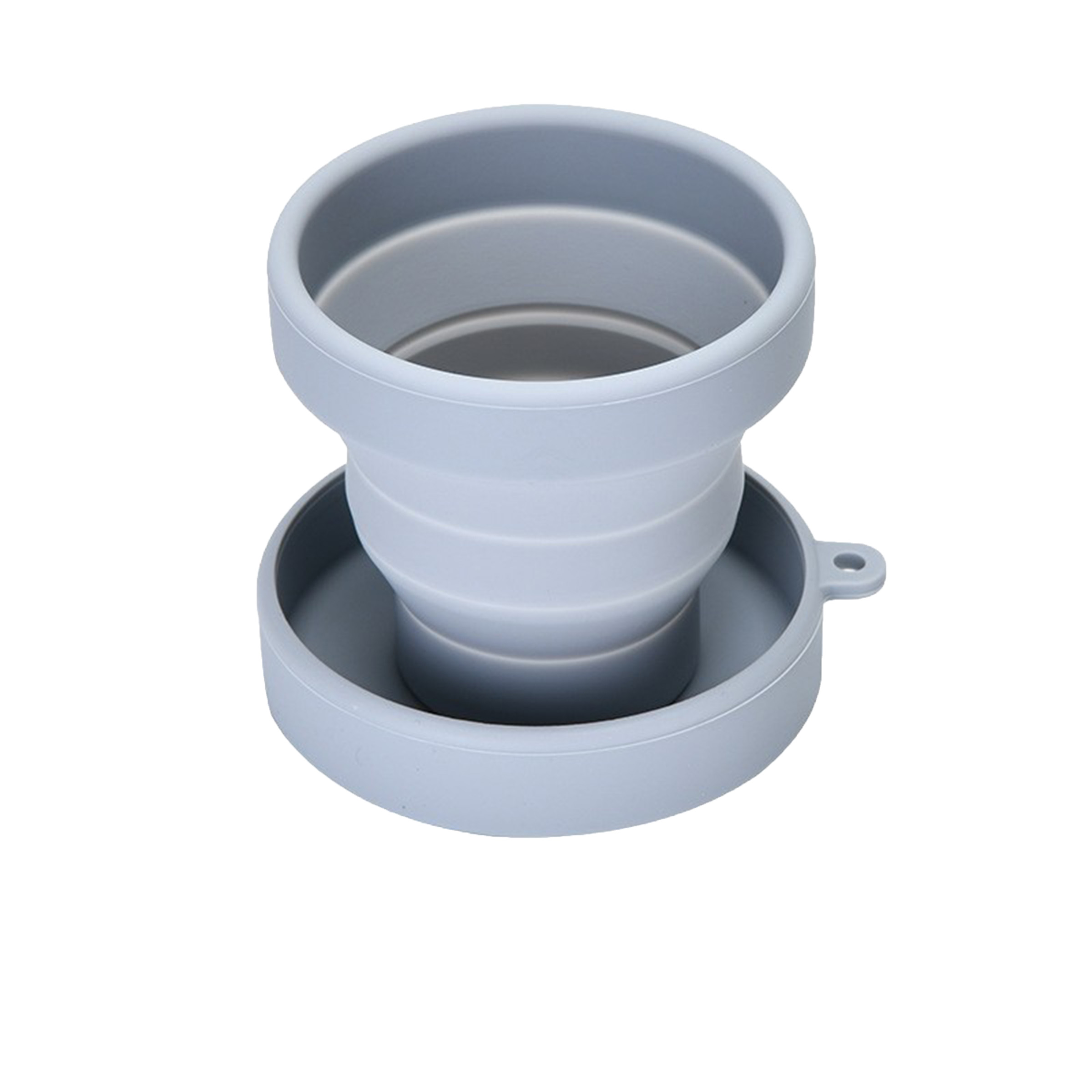 Silicone Foldable Travel Cup With Lid 2